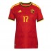 Belgicko Charles De Ketelaere #17 Domáci Ženy futbalový dres MS 2026 Krátky Rukáv
